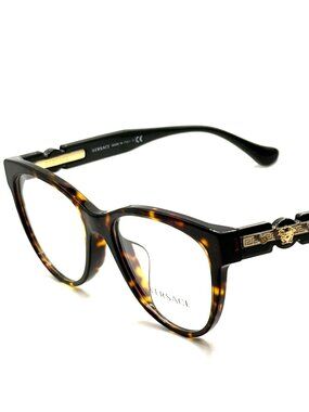 Versace | Accessories | New Versace Ve3327u Black Logo Gold  display picture 3